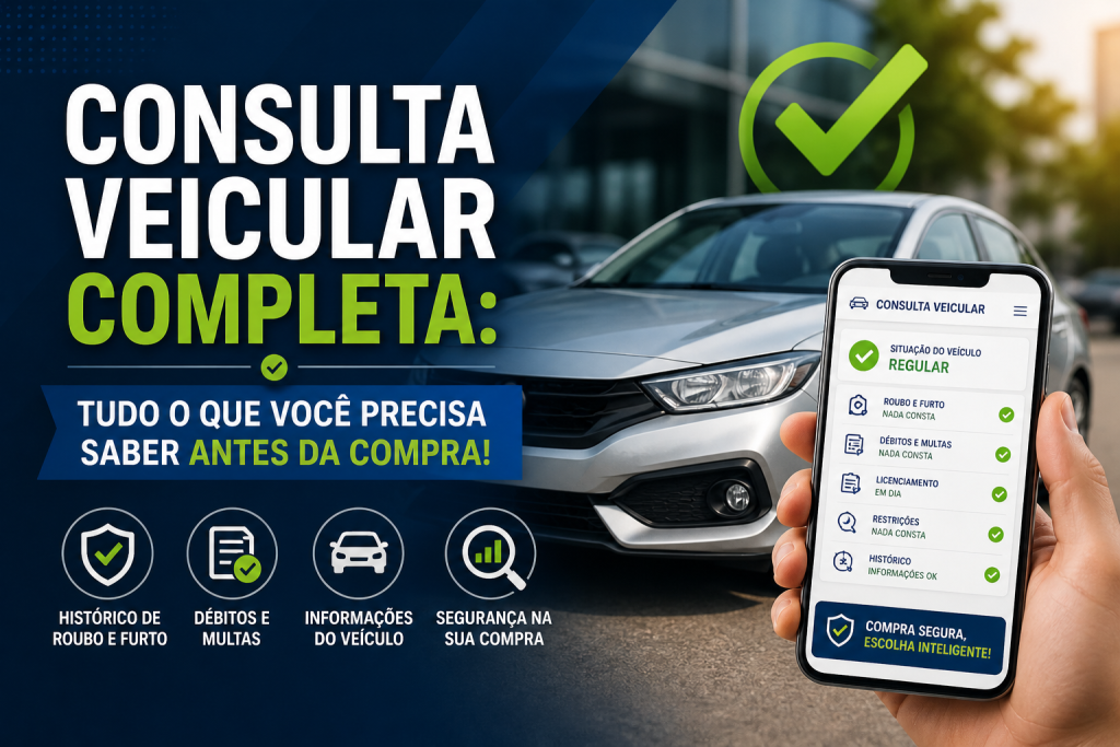 Consulta Veicular Completa: Tudo o que Você Precisa Saber Antes da Compra!