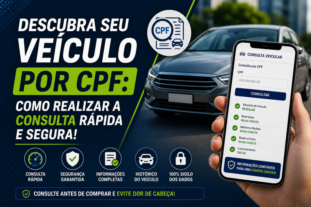 Descubra Seu Veículo por CPF: Como Realizar a Consulta Rápida e Segura!