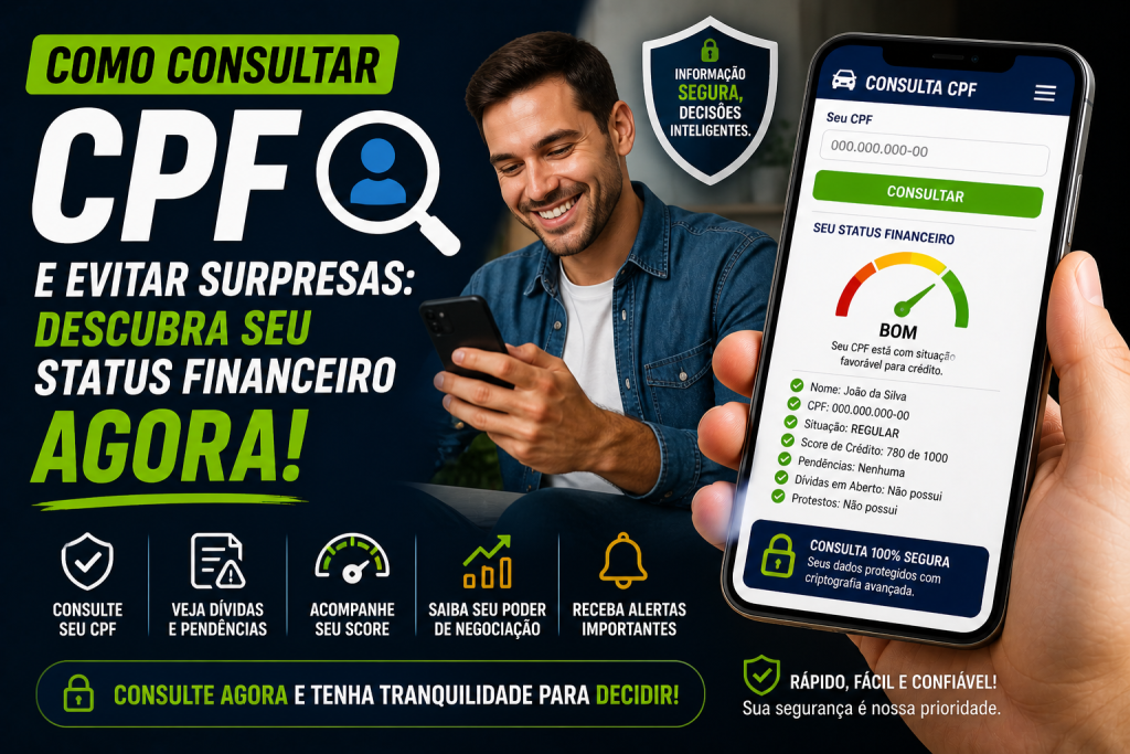 Como consultar CPF grátis - Dicas rápidas e eficazes