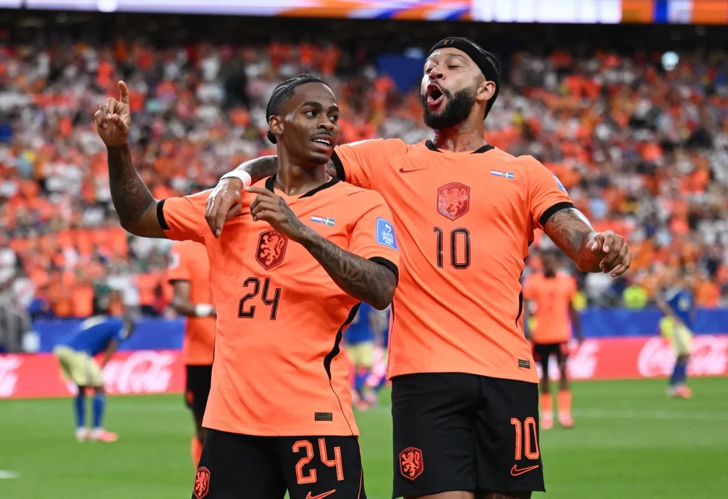 Holanda goleia Suécia e assume a liderança provisória do Grupo F