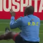 Kidiaba, carrasco do Inter, repete dança após classificação da RD Congo | CNN Brasil