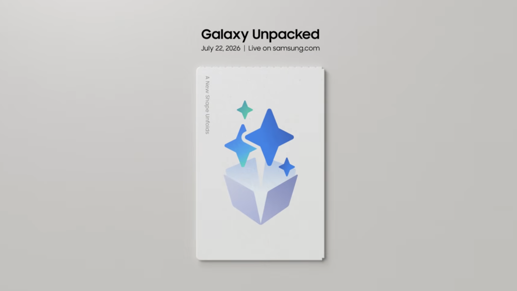 Samsung marca Unpacked em 22 de julho; Fold Wide é esperado • Tecnoblog