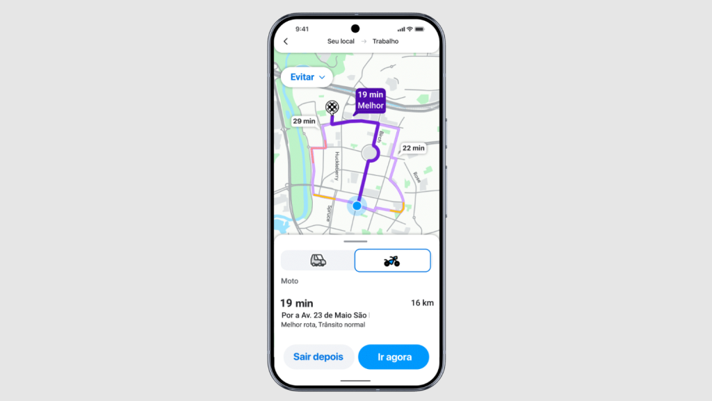 Waze ganha navegação para motos e busca por voz com Gemini • Tecnoblog