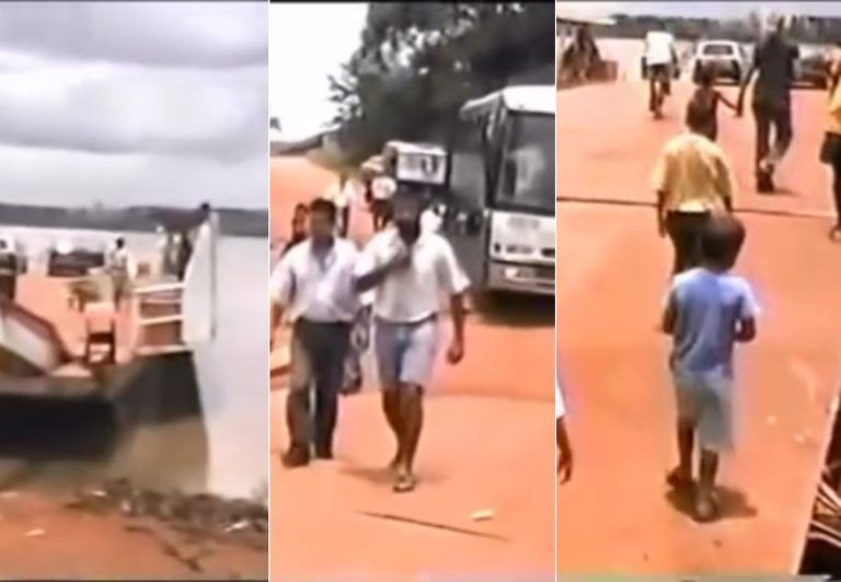 Vídeo mostra travessia de balsa em Palmas antes da construção de ponte | G1