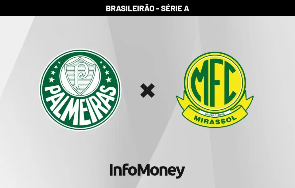 Mirassol x Palmeiras: onde assistir