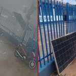 Temporal derruba placas solares e atinge fiação em Nortelândia (MT) | G1