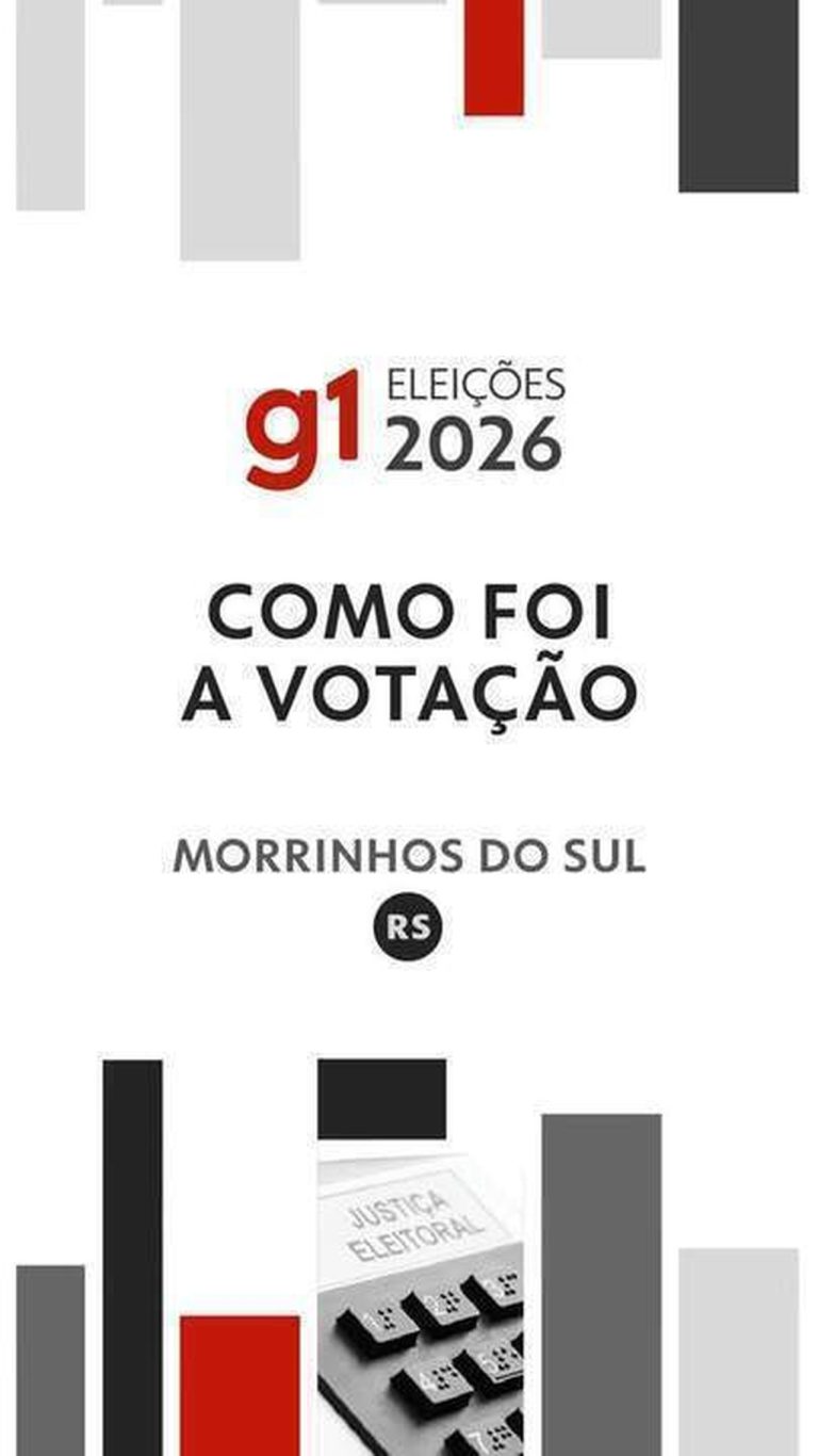 Morrinhos do Sul (RS): como foi a votação no local de votação| g1 | G1