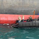 Drogas são encontradas escondidas em área submersa de navio de carga | G1